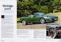 Article - City Living magazine - Aston Martin.